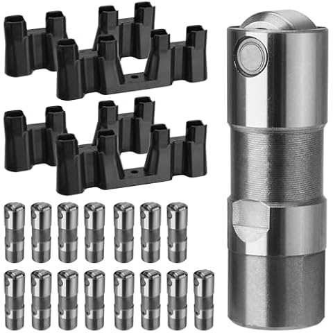 (Genuine OE Quality) LS7 Lifters Set of 16 with Guide Trays Compatible with LS1 LS2 LS3 LS6 LQ4 LQ9 LY5 LY6 LM7 4.8 5.3 5.7 6.0 6.2 12499225 17122490 Cover