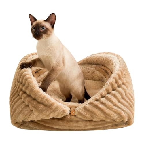 冬用 猫 マット | 暖かくての寒冷天候用,冬のペットハウス 猫と犬用のマット - リビングルーム ベッドルーム ガレージ用 遊び 休息 昼寝 子犬 子猫用