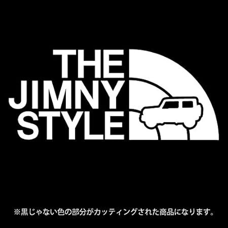 Amazon Imoninn ジムニーシエラ Jb74 カッティングステッカー 型式jb74 白色 ステッカー デカール 車 バイク