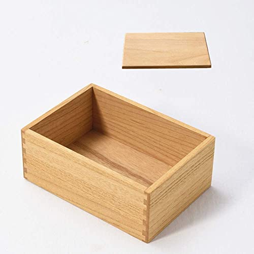 KIRIGEN Wood Storage Box with Lid Decorative Boxes for Crafts Sewing, Keepsake, Memory - Image 3