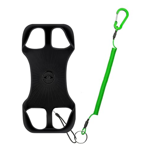 TOOLIN Universal Protector Phone Leash and Silicone holder,Fit Outdoor/Hiking/Climbing/Fishing/KayakTether, Mobile Phone Tether (Green) - image 1