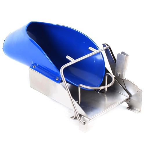 VEVIVOOVY Stainless Steel Piglet Castration Tools,Portable Pig Castration Rack Tools Bracket,Breeding Equipment for Farm Livestock,Operation Platform Castration for Piglet Castration- Small by VEVIVOOVY - Used condition - US$69.91