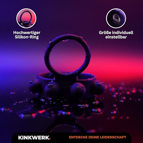 Penisring KINKWERK aus Silikon mit verstellbarer Passform