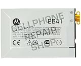 Original Verizon Droid 4 Battery with Flex Cable EB41, Genuine Motorola Droid 4 XT894 Replacement Internal Battery with Flexible Ribbon Cable SNN5905A SNN5905B 3.8V Lithium Ion Polymer 1735 mAh