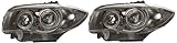 Fanale Angel Eyes. Set fari fanali anteriori TUNING BMW Serie1 E87 04-11 ANGEL EYES chrome