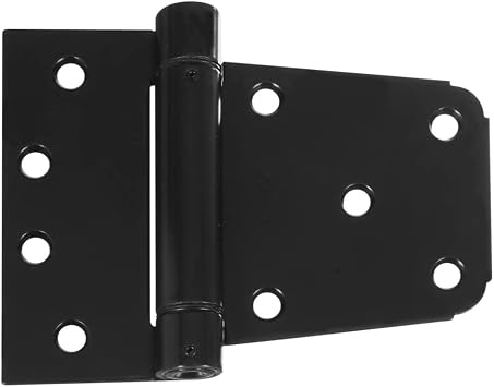 National Hardware N342-774 N342774 HNG SPR GTE BLK 3-1/2 Gate Hinge , 3-1/2", Black