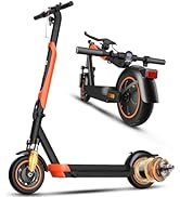 Electric Scooter Adults, 800W Motor, 22 Miles Long Range, 21 Mph Max Speed, 10" Pneumatic Tires, ...