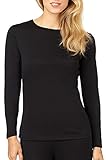 Cuddl Duds Women's Climatesmart Long-Sleeve Crew Shirt