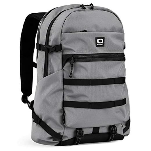OGIO Alpha Convoy 320 miljövänlig ryggsäck med 15 tum vattentätt datorfack Träkol En storlek