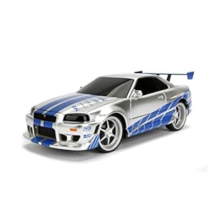 Jada- Radio control 1:24 Fast&Furious Nissan Skyline GTR (253203018)