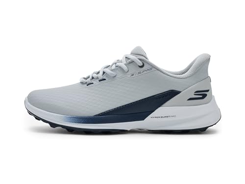Skechers GO Golf Pure SI, GYNV, 10 Gray/Navy by Skechers - Used condition - Image 4