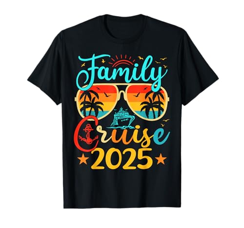 Family Cruise 2025 Summer Vacation Matching Family Cruise T-Shirt