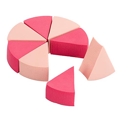 Esponja Triangular Fracionada, Lanossi Beauty & Care, Rosa, Lanossi Beauty & Care, Rosa