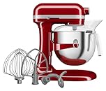 KitchenAid HEAVY DUTY 6.6 L BOWL LIFT STAND MIXER - EMPIRE RED 5KSM70JPXBER