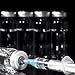 20 Pack 3ml Industrial Syringes with 23Ga 1 Inch, Plastic Disposable Syringe for Scientific Labs, Liquids Refilling and Measuring