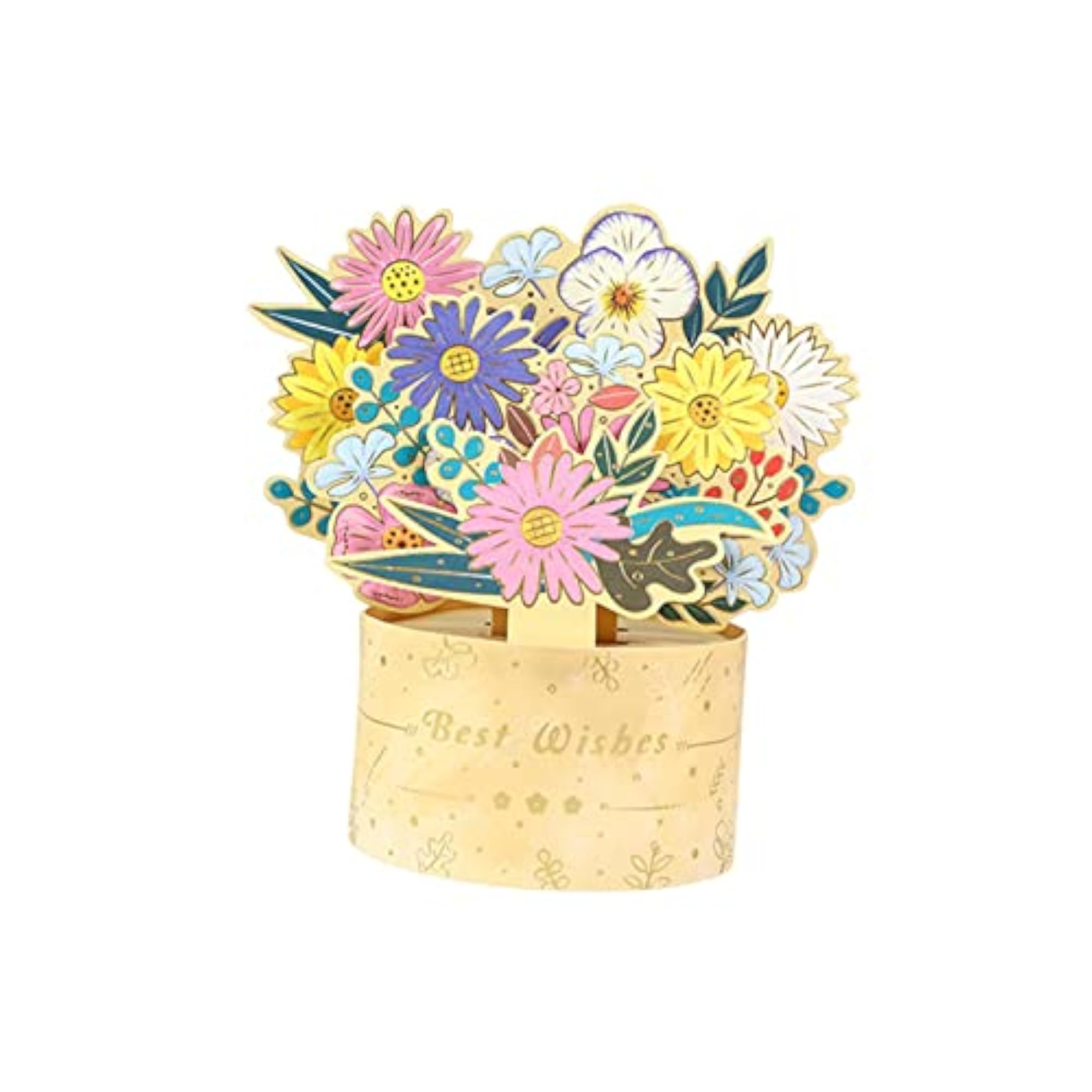 3D Popup Greeting Card for Birthday, Mother's Day Gift