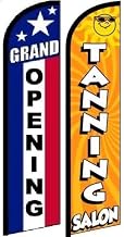 OnPoint Wares Tanning Salon grand opening King Flag- Pack of 2(Hardware not Included-FI)
