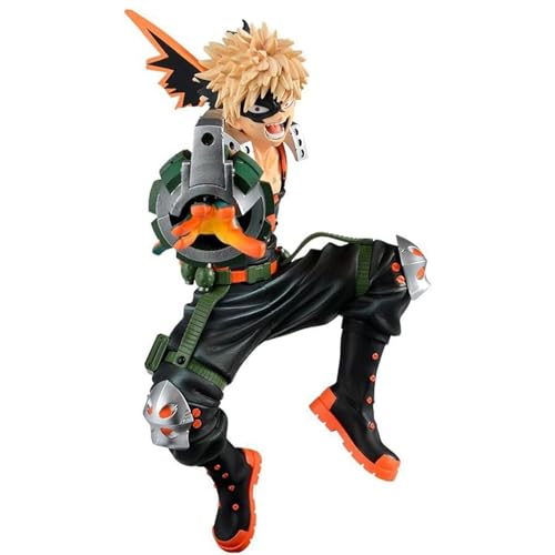 Epitome Bakugou Katsuki Anime Figur MHA Actionfigur Statue Kampfhaltung Dynamisches Design Modell PVC Modell Statue Ornamente Sammlerstück Desktop Dekoration Geschenke für Fans