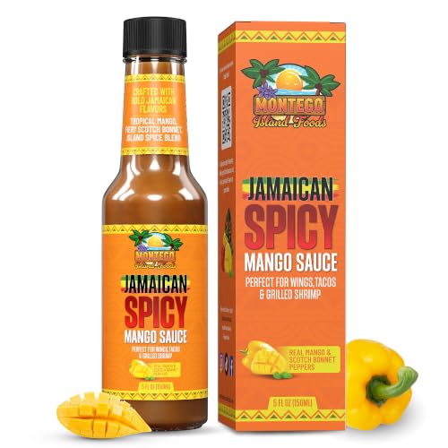 Montego Island Foods Jamaican Spicy Mango Sauce – Real Mango,
