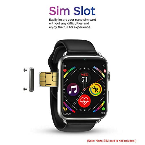 ▷ Hazzler Actualizado DM20 LEM10 4G WiFi Android Smart Watch 3GB RA