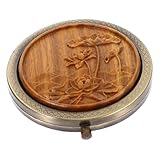 Miroir de maquillage double face: un mini miroir portable , qui est un outil de maquillage pratique et pratique à transporter, un miroir à utiliser en voyage