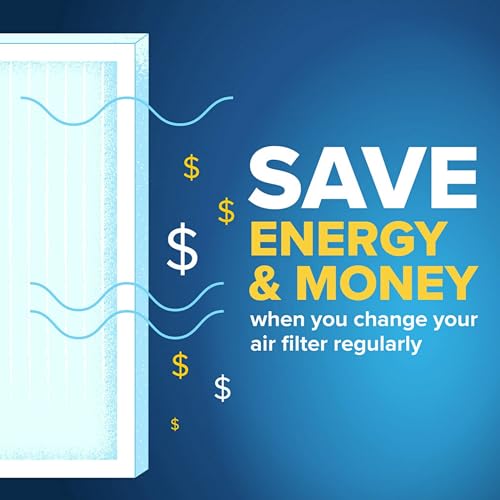Filtrete 12x36x1 AC Furnace Air Filter, MERV 8, MPR 700, Tough on Pollen, Easy on Airflow, 3-Month Pleated 1-Inch Electrostatic Air Cleaning Filter, 4-Pack (Actual Size 11.69 x 35.69 x 0.81 in) by Filtrete - Image 8