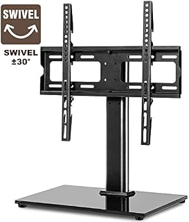 TAVR Universal Swivel TV Stand Base Table Top TV Stand for 27 32