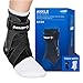 Zamst Ankle Brace Support Stabilizer: A2-DX Mens & Womens Sports Brace for Basketball, Soccer, Volleyball, Football & Baseball ,Black,Left,Medium