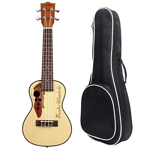 Ukulele Épinette en Bois 23 Pouces Soprano Ukulele Nylon Cordes Uke Hawaii Guitare avec Gig Bag for Kids étudiants… - Les Beatles, Paul McCartney, John Lennon, RIngo Starr, George Harrison Ukulele Épinette en Bois 23 Pouces Soprano Ukulele Nylon Cordes Uke Hawaii Guitare avec Gig Bag for Kids étudiants…