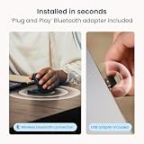 Contour Unimouse Ergonomiczna mysz pionowa regulacja kata 35°-70°, 6 programowalnych przycisków, konfigurowalna regulowana podpórka kciuka, Plug & Play, kompatybilna Mac i PC - bezprzewodowa - lewa