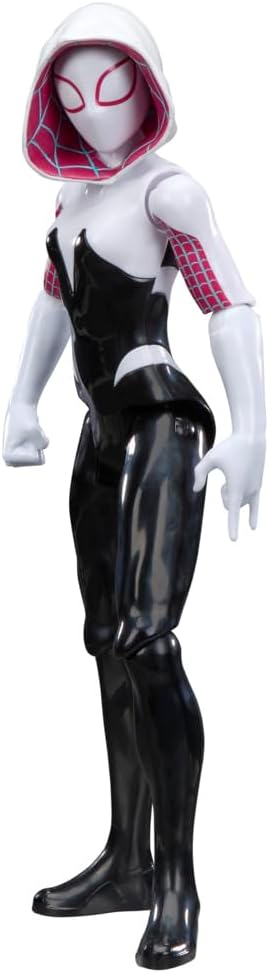 SPIDER-MAN Marvel Titan Series Ghost-Spider Action Figure, 12-Inch-Scale (30 cm) Super Hero Toys for Kids Ages 4+ - Image 7