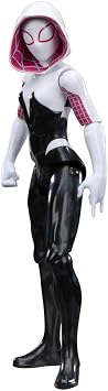 SPIDER-MAN Marvel Titan Series Ghost-Spider Action Figure, 12-Inch-Scale (30 cm) Super Hero Toys for Kids Ages 4+
