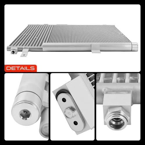 A-Premium Air Conditioning Condenser Compatible with Chevrolet & GMC by A-premium - Image 9