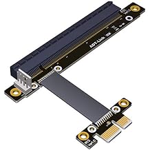 Riser PCI-E 3.0 16x to x1 PCIe x16 x1 PCI Express Riser Mining Graphics Card Extension Cable R13SC 25cm with Power Line No Power Cable