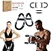 Twister Armtrainer, U-förmig – Verstellbares Brust & Arm Trainingsgerät (30–50 kg / 70–110 lb) mit tragbarem & abnehmbarem Federwiderstand,Power Twister Stange, Fitnessgeräte für Zuhause, Büro & Reise