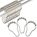 Amazer Shower Curtain Hooks Rings, Stainless Steel Shower Curtain Rings and Hooks for Bathroom Shower Rods Curtains-Set of 12, Matte Nickel