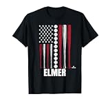 Baseball American Flag Elmer Rodriguez Prospect Baseball Fan T-Shirt