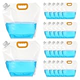 20 Pcs Collapsible Water Container Bags for Camping