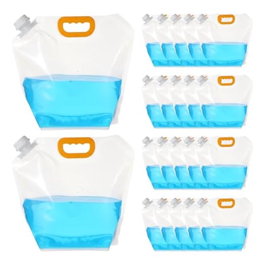 MAQUITA 20 Pcs Foldable Water Containers