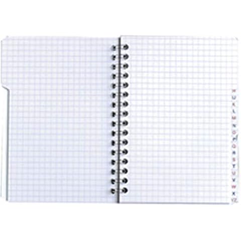 Agenda Oxford con Espiral y Cuadrícula Pequeña Cover