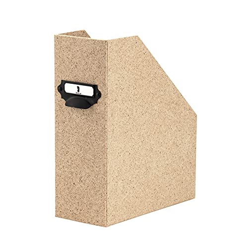 Rössler 13181382001 - Cacao - Stehsammler mit Griff für DIN A4, 11,5 cm Rückenbreite, aus Kakaopapier