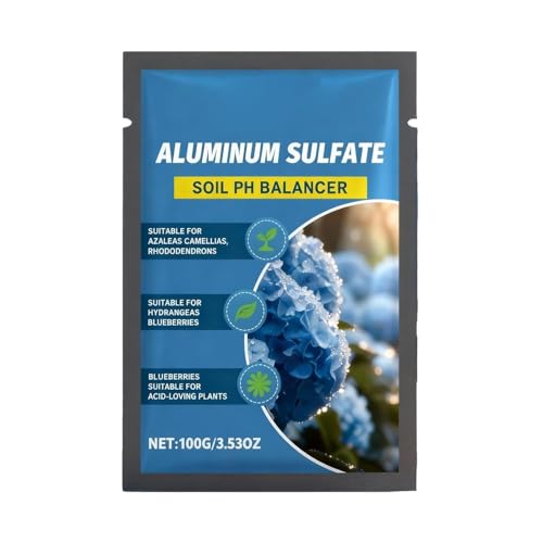Acidifiant pour sol - 100 g d'amendement pour ajuster le pH du jardin, engrais pour hortensias afin… – Vignette