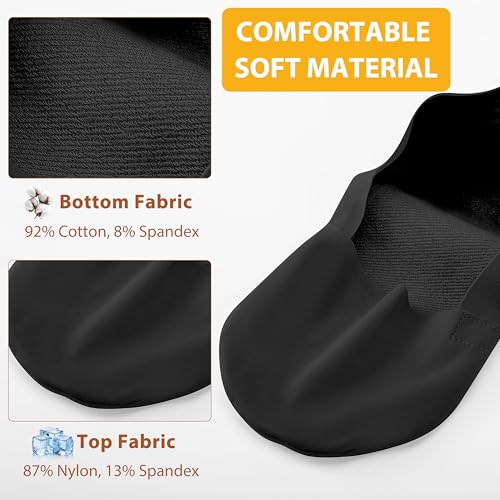 No Show Socks Women: 6 Pairs Silky Low Cut Socks for Flats Loafers3