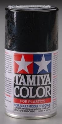 Tamiya 85006 TS-6 MATT BLACK SPRAY