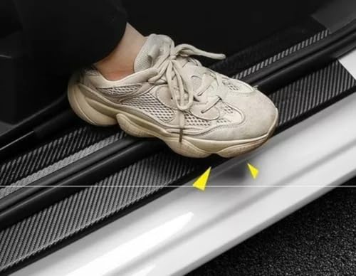 Fita Adesiva fibra de carbono 2m x 17cm, soleiras, painéis, para - choque, colunas e outros.