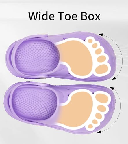 Image of Toddler Kids Clogs for Boys Girls Comfortable Slip on Sandals Beach Pool Slipper