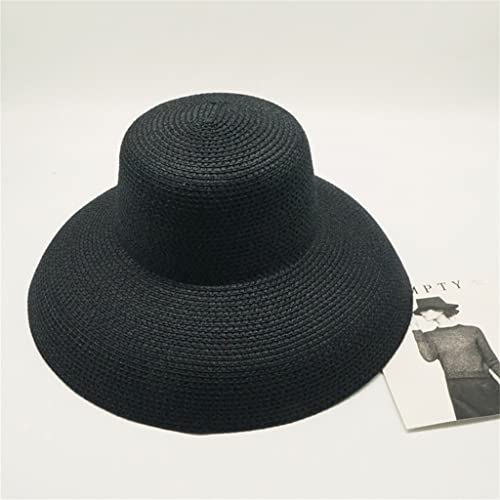 Chapeau de soleil Hepburn jaune en maille creuse, l accessoire de plage raffiné