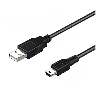 Replacement Charger Charging Cable Cord Compatible TI-84 Plus CE Graphing Calculators, Texas Instruments TI-Nspire CX/CX CAS, TI 84 Plus C Silver Edition Calculators 5FT USB Cable Cord