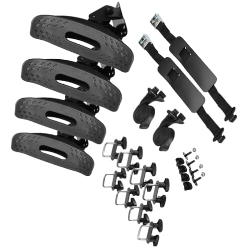 Hemoton Secure Fit Kayaking Accessories Iron Material Canoe Holder Paddle Bracket Random