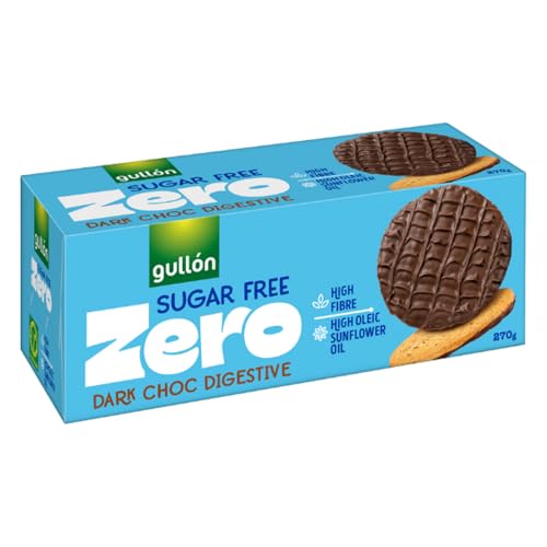 Gullon Sugar Free Choco Digestive Biscuits, 270g